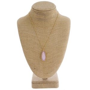 Beautiful Violet Pendant Necklace